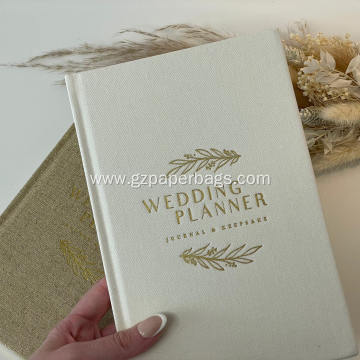 Best Printable Personalised Wedding Planner with Linen Cover